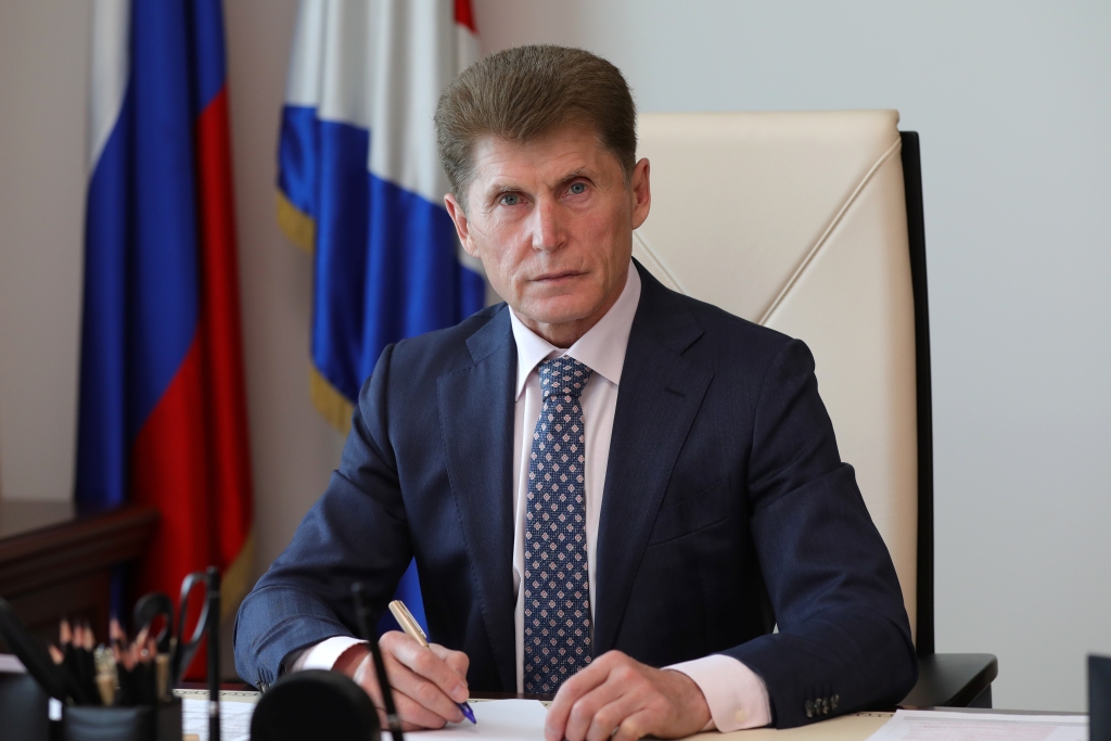 Поздравление Губернатора Приморского края Олега Кожемяко с Днём российского предпринимательства.
